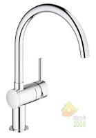 Minta GROHE Смеситель для кухни однорычажный, DN 15, сатин