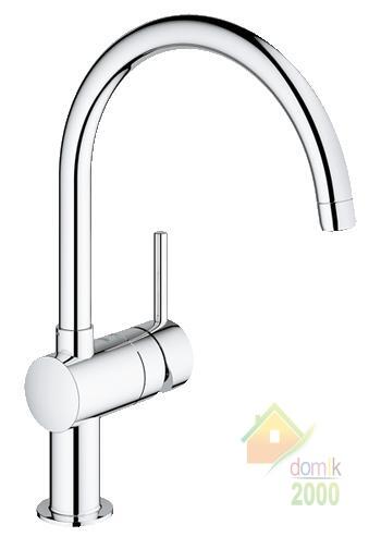Minta GROHE Смеситель для кухни однорычажный, DN 15, сатин