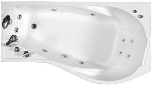 Triton Mishel 170x95 L Левая (аэромассаж)