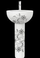 Раковина Sanita lux  Art. Flora 