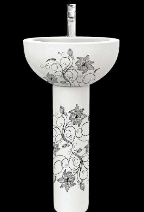 Раковина Sanita lux  Art. Flora 