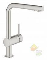 Minta GROHE Смеситель для кухни однорычажный, DN 15, сатин