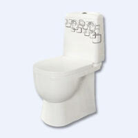 Унитаз Sanita Luxe Best Bubbles (спуск мех.GEBERIT) 