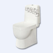 Унитаз Sanita Luxe Best Bubbles (спуск мех.GEBERIT) 