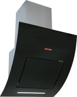 Каминная вытяжка MBS VERONICA 160 GLASS BLACK