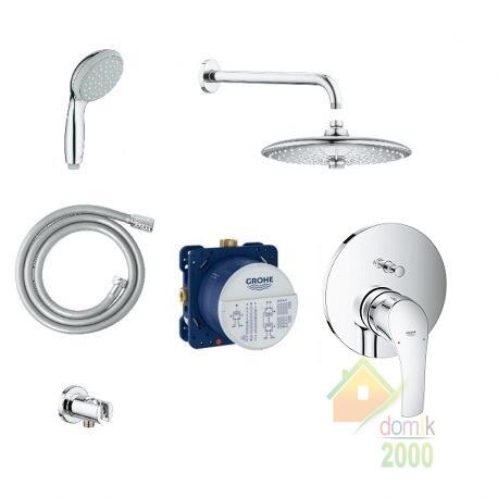 34614SC4SmartControl Набор душевой скрытого монтажа 35600000+24043002+26458000+26406001