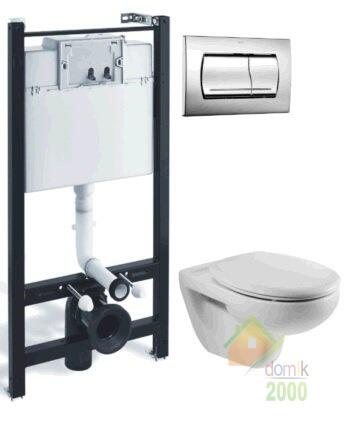 Набор 4 в 1: GROHE Solido Perfect - инстал. 38721001, c подвесным унитазом 51,6х36,1 в компл. с сидением Soft-close Solido Perfect Набор 4 в 1 - инстал. 38721001, подвесным унитазом 51,6х36,1 в компл.с сидением Soft-close 20835