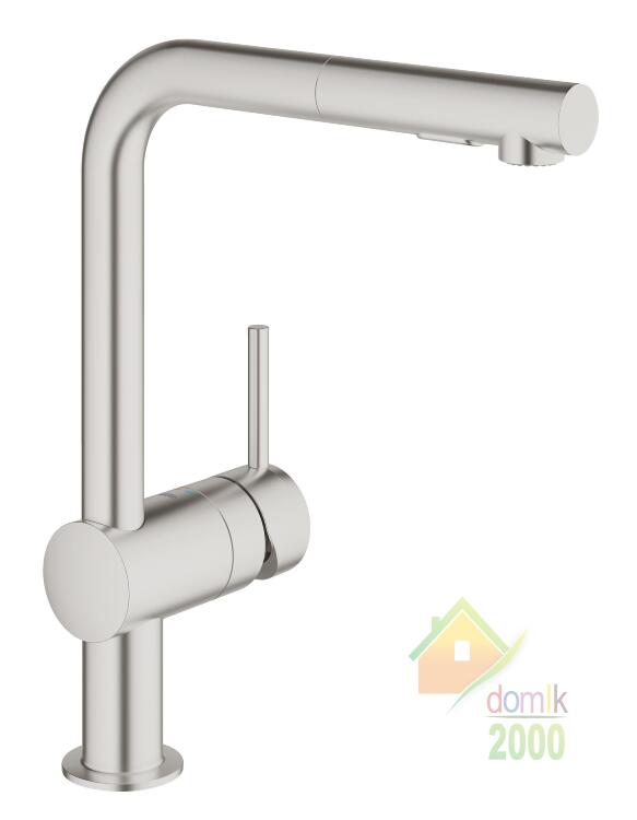 GROHE Minta Смеситель для кухни однорычажный, DN 15, сатин