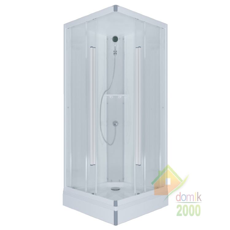 ДК Орион 3 (Эко-Белый) 900*900*2280 мм