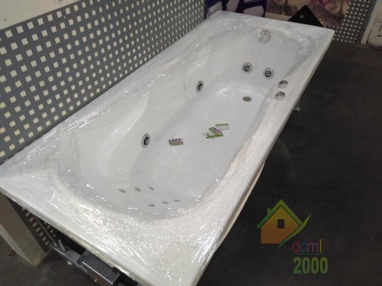 Ванна с гидромассажем Triton Цезарь 1800х800х645 АКЦИЯ !(гидромассаж спины в подарок от СУПЕРМАРКЕТА ДОМИК2000)