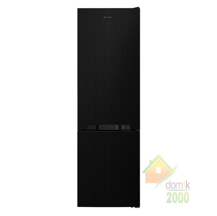 Холодильник двухдверный с нижним расположением морозильной камеры No Frost ELEC VF 373 ED вороненный стальной