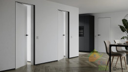 Дверь скрытого монтажа 