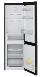 Холодильник двухдверный с нижним расположением морозильной камеры Vestrost VF 384 EBL грфит черный