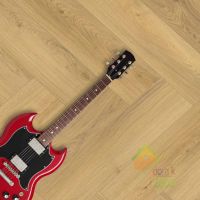 Виниловое покрытие 4EVERclic Oak Amber herringbone