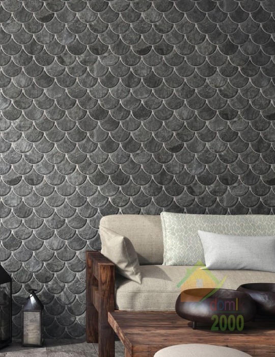 плитка SCALE SLATE BLACK REALONDA