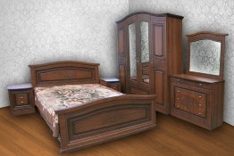 Спальный гарнитур «Афродита-» клен, орех