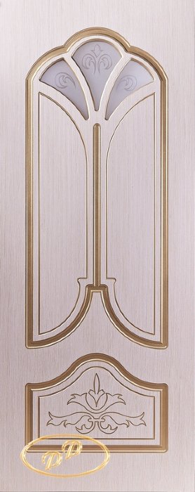 90 Афина (шпон БЕЛЕН. ДУБ, бесцв.лак, пазы зол, мат. с рис. 1-е матир. (верх) ДО