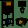 Комплект: ARCHITECTURA Directflush унитаз подвесной 37*53см в ком с сид с функ Slow closing  4694HR01 + Volle  инсталляция 141515