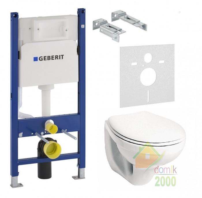 Комплект: IDOL унитаз подвесной, сидение п/п, инсталляция Geberit Duofix Delta
