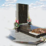 00046Гранитный памятник комплекс 00046