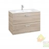 VICTORIA BASIC тумба с умывальником 80см, цвет береза