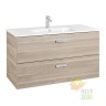 VICTORIA BASIC тумба с умывальником 100см, цвет береза