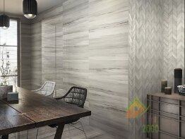 плитка  BALDOCER RIVERDALE WELLEN WHITE RECTIFICADO