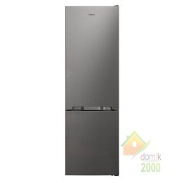 Холодильник двухдверный с нижним расположением морозильной камеры No Frost ELEC VF 373 EH Серебристая сталь